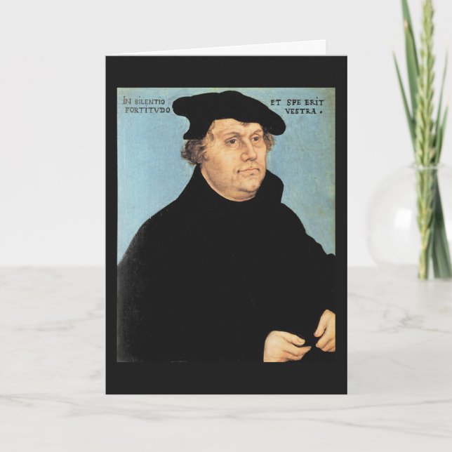 Cartão Martin Luther, c.1532 (Frente)