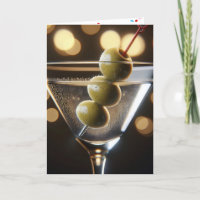 Martini Birthday Drink