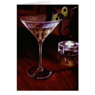 Cartão Martini nenhuns 6