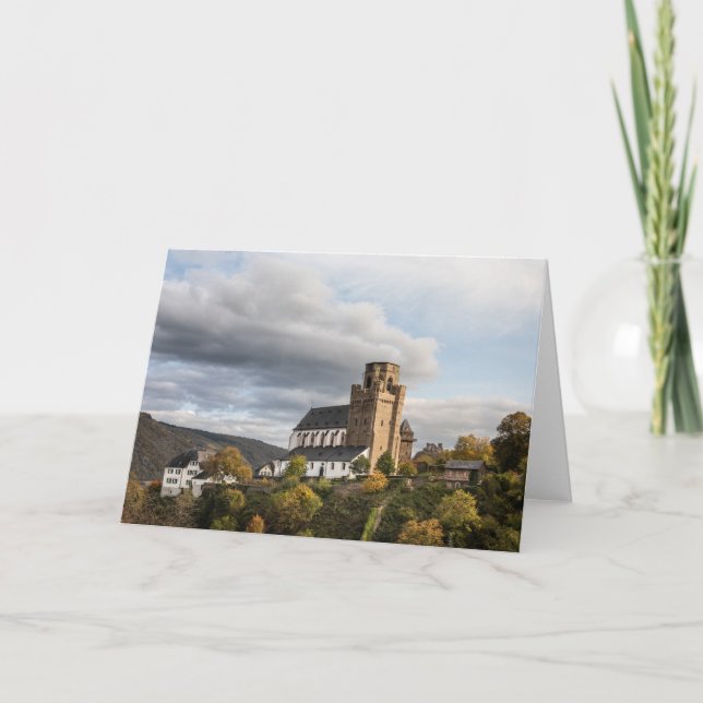 Cartão Martinskirche Oberwesel (Frente)