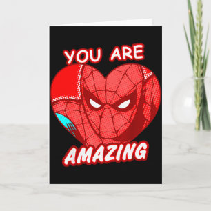Cartão Marvel Dia dos Namorados Spider-man Você É Incríve