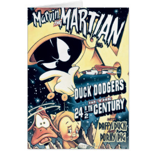 Cartão MARVIN O MARCIANO™, DAFFY DUCK™ e Elmer