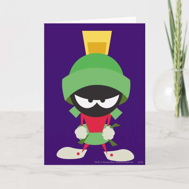 Cartão MARVIN THE MARTIAN™ Ready to Attack (MARVIN O MART (Frente)