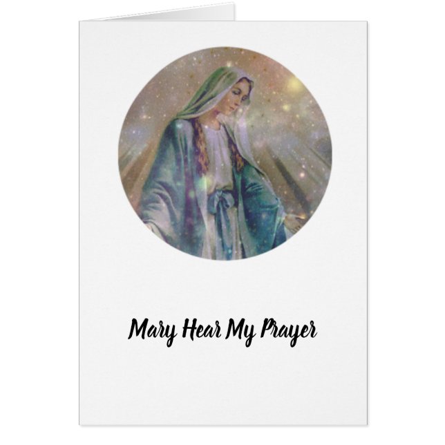 Cartão Mary (Frente)