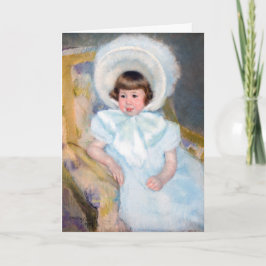 Cartão Mary Cassatt - Retrato Louise-Aurore Villeboeuf