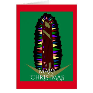 Cartão Mary Christmas