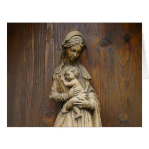 Cartão Mary E O Bebê Jesus