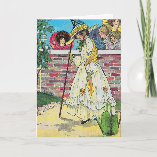 Cartão Mary Mary Muito Ao Contrário De Como Seu Jardim Cr (Frente)