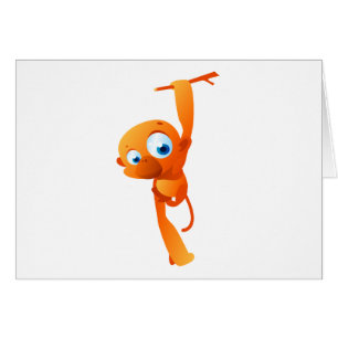 Cartão Mary o macaco