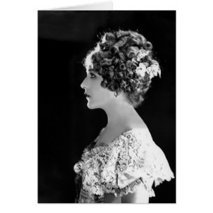 Cartão Mary Pickford, Atriz canadense-americana