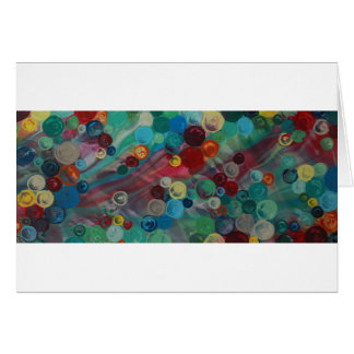 Cartão Mary Rafter abstrato