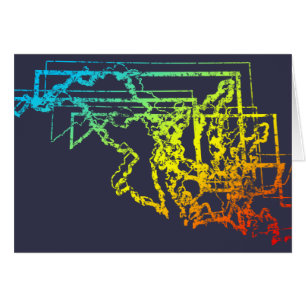 Cartão maryland chill blur