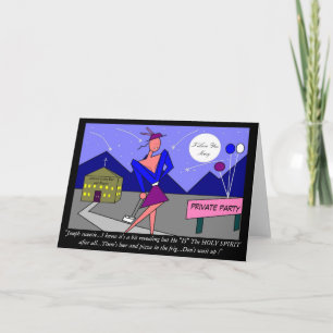 Cartão Mary's Night Out