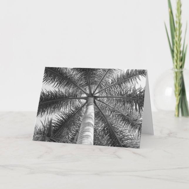 Cartão Máscara da palmeira de México (Frente)