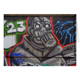 Cartão Máscara de gás