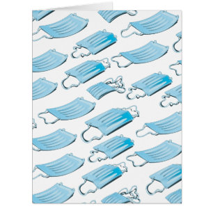 Cartão Máscara de rosto