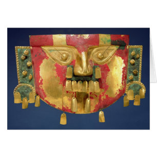 Cartão Máscara do Inca
