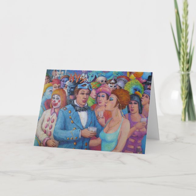 Cartão Mascarada (Frente)