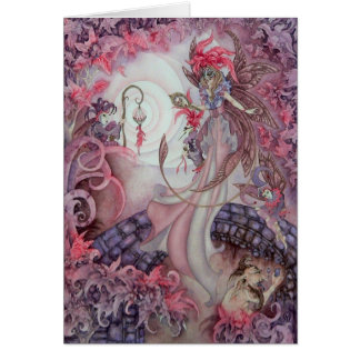 Cartão Mascarada da meia-noite