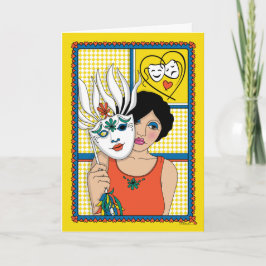 Cartão Mascarando seus sentimentos_B_Saudação