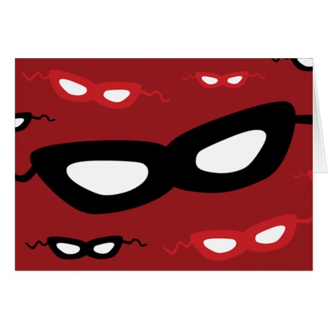 Cartão Máscaras (Frente Horizontal)