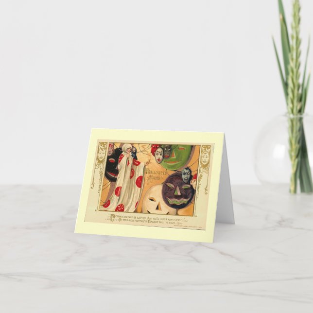 Cartão Máscaras (Frente)