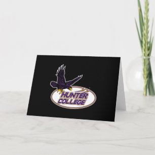 Cartão Mascote do Hunter College Hawks