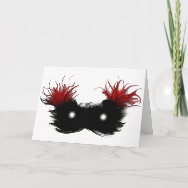 Cartão Mask of the phantom (Frente)