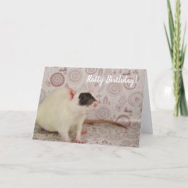 Cartão Masked Rat - Ratty Birthday