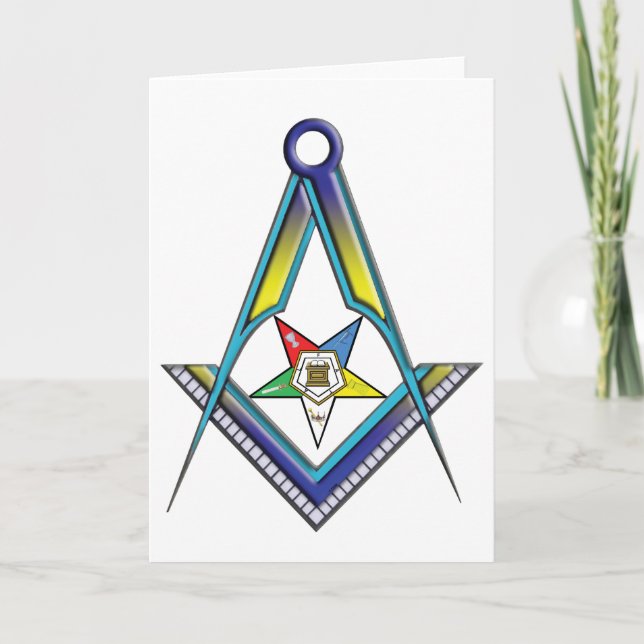 Cartão Mason OES (Frente)