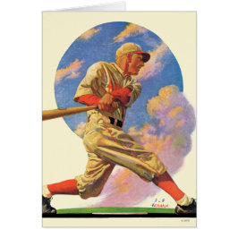 Cartão Massa do basebol