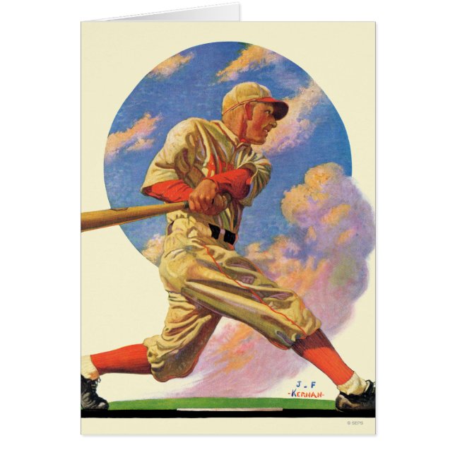 Cartão Massa do basebol (Frente)