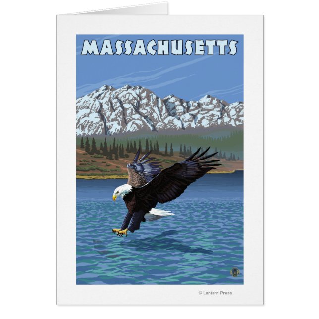 Cartão MassachusettsEagle Fisheries (Frente)