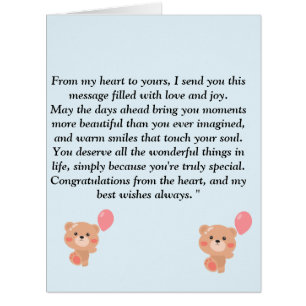 Cartão Massagem de coração e Wholesosome para toda a idad