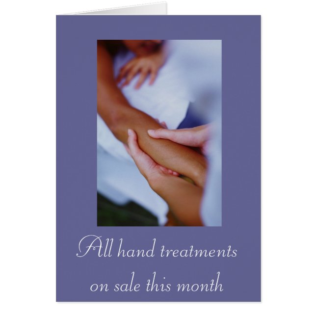 Cartão Massagem & fotos da carroçaria (Frente)