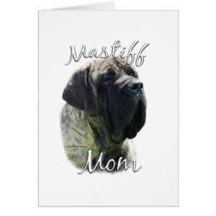 Cartão Mastiff (brindle) Mãe 2