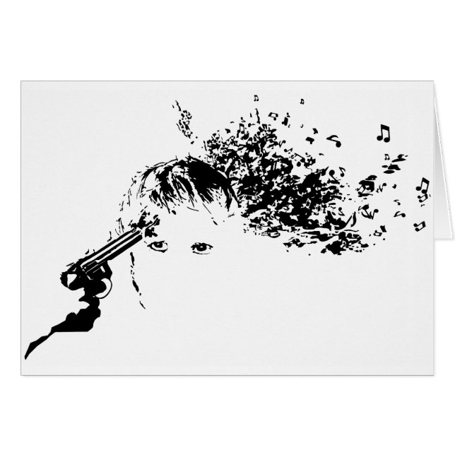 Cartão matando-me suavemente (Frente Horizontal)