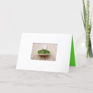 Cartão Matcha