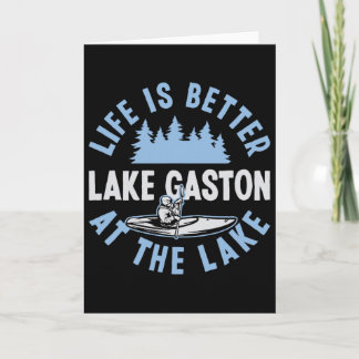 Cartão Matching Lake Gaston Vacation Life Is Better At Th