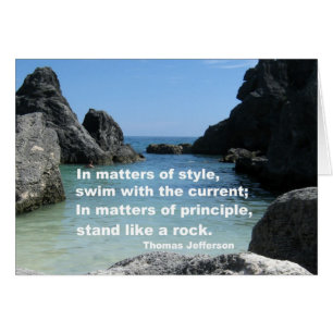 Cartão Matérias de princípio…