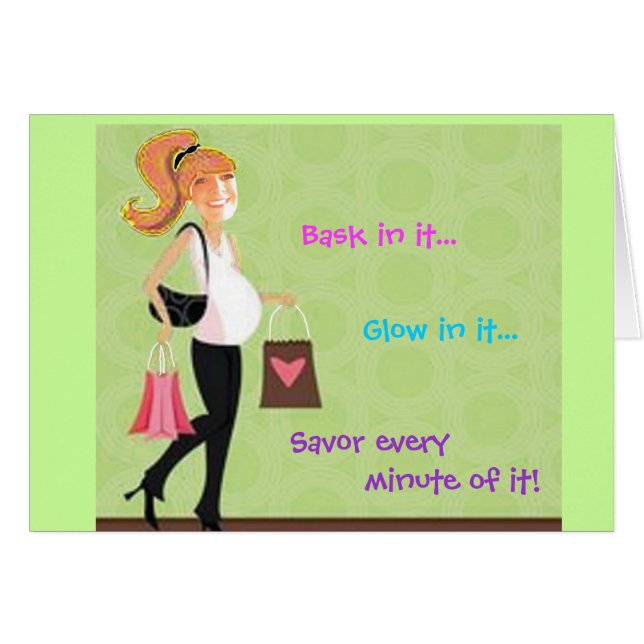 Cartão Maternidade (Frente horizontal)