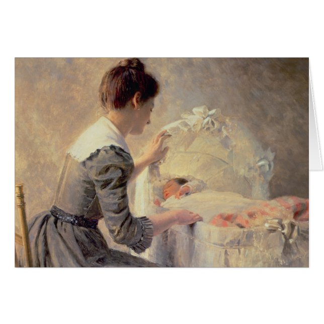 Cartão Maternidade, 1898 (Frente Horizontal)