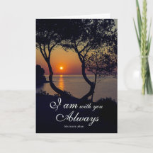 Matthew 28:20 Estou com você sempre Ouro Sunset