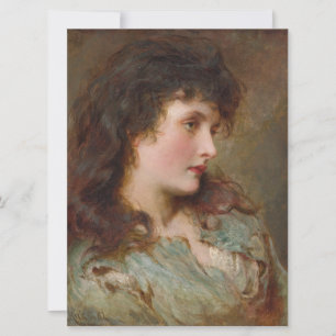 Cartão Maud (Retrato Feminino Elegante)