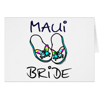 Cartão Maui Bride Wedding