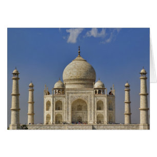 Cartão Mausoléu Taj Mahal / Agra, Índia