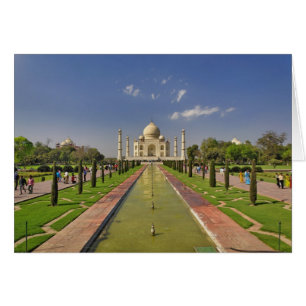 Cartão mausoléu Taj Mahal / Agra, Índia 2