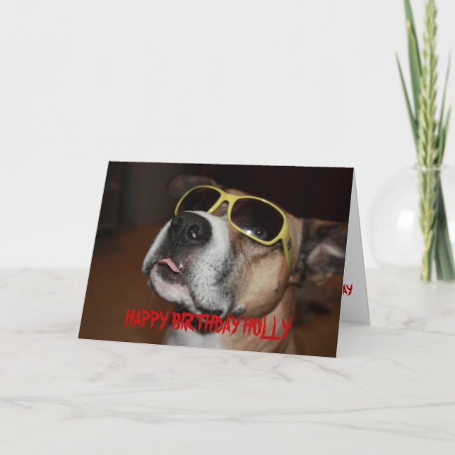 Cartão MAX Birthday Card (Frente)