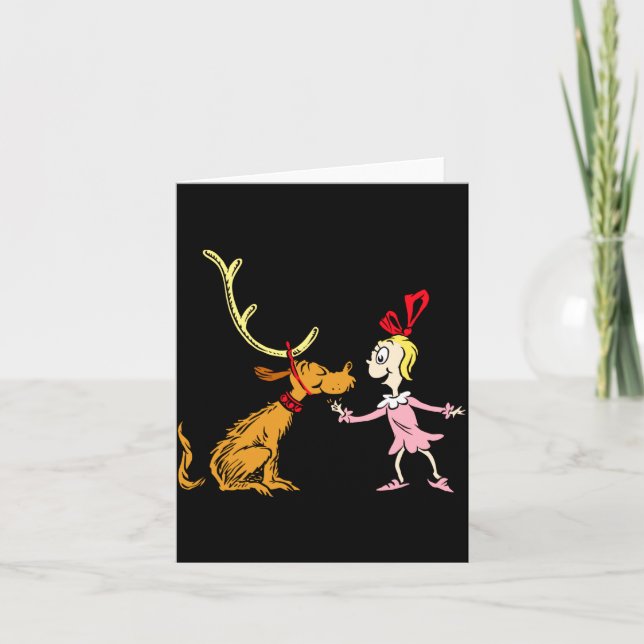 Cartão Max Cindy Lou Who  (Frente)