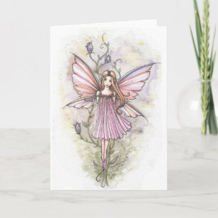 Cartão May Fairy Illustration de Molly Harrison Art